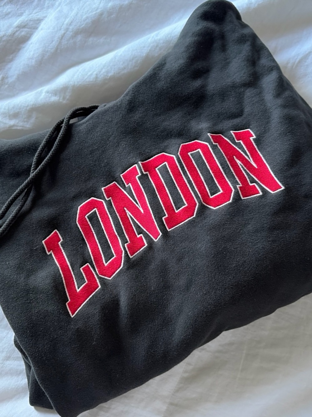 Brandy John galt black London oversized hoodie
